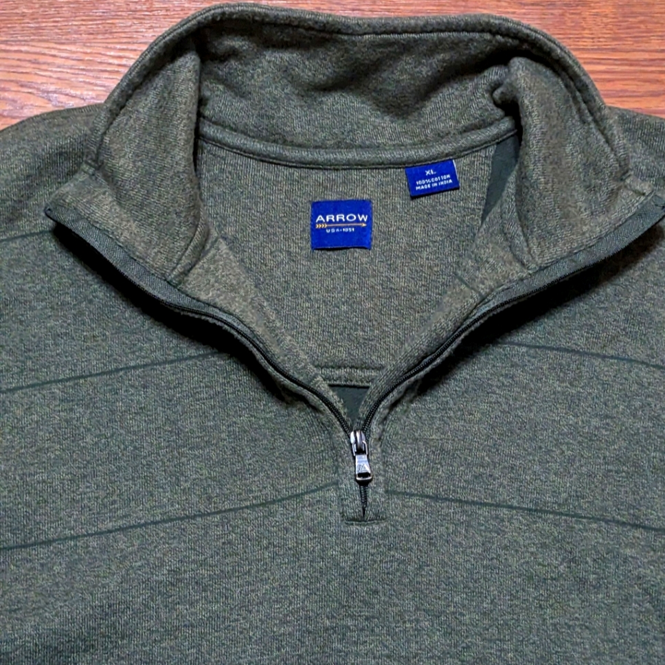 Arrow Quarter Zip Pullover